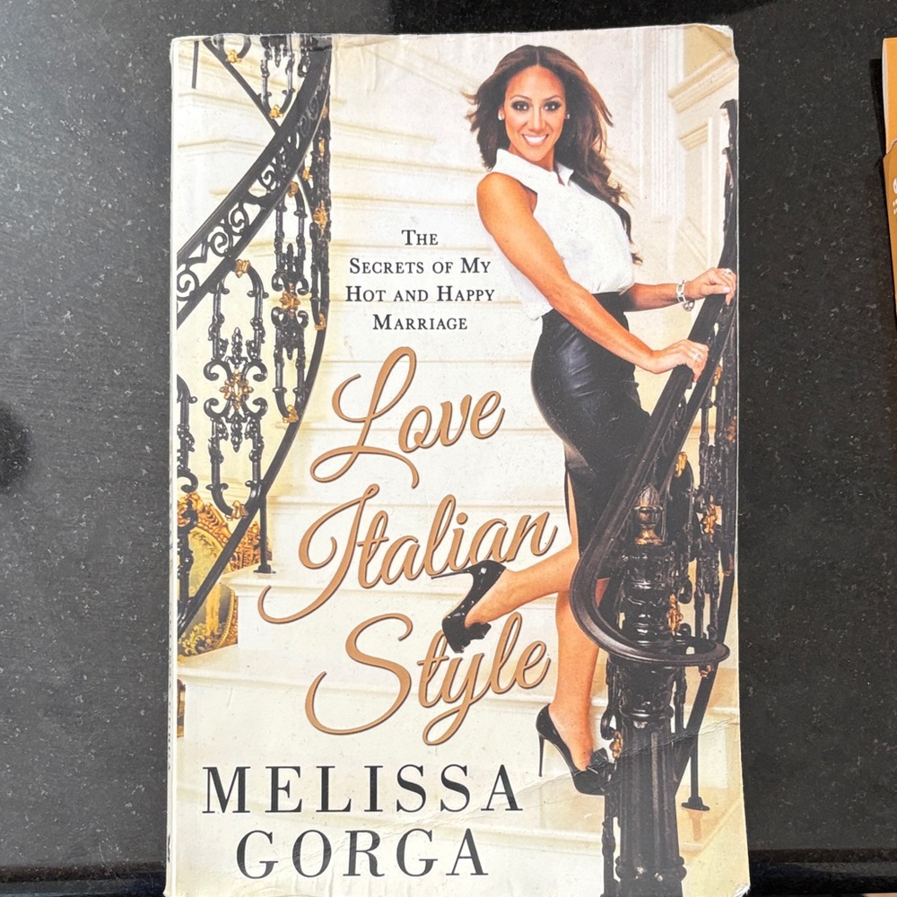 Love Italian Style Book by Melissa Gorga